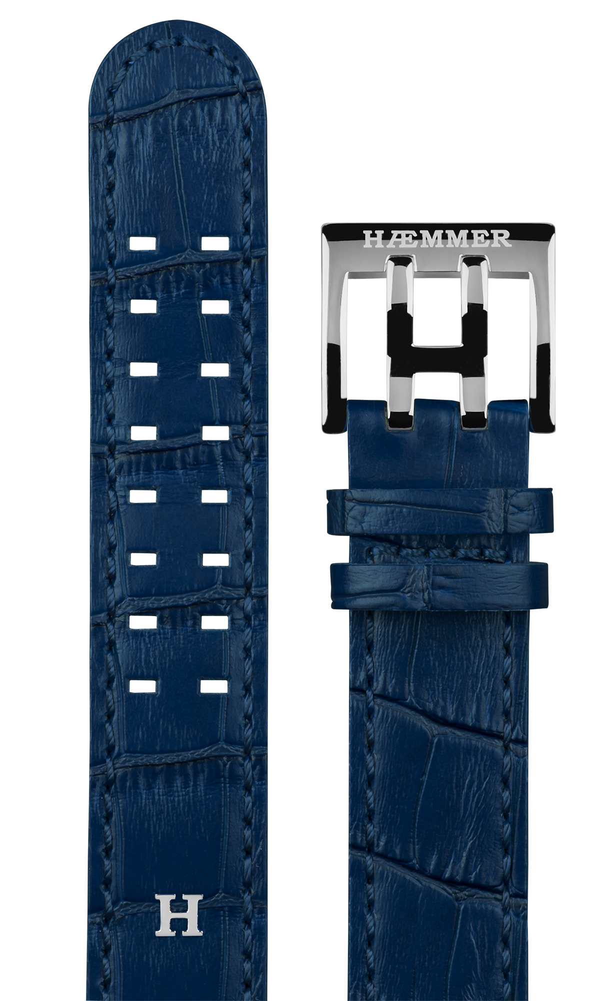 Dames/Blauw/Staal/Pushpin